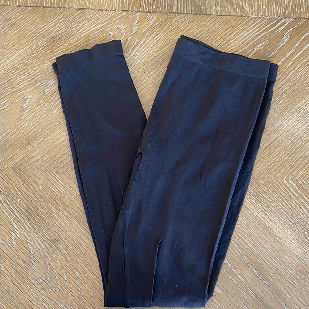 Black Footless Leggings